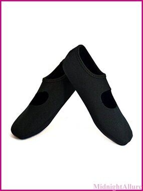 Nufoot Women's Mary Jane Foldable Flexible Flats Yoga Socks Travel